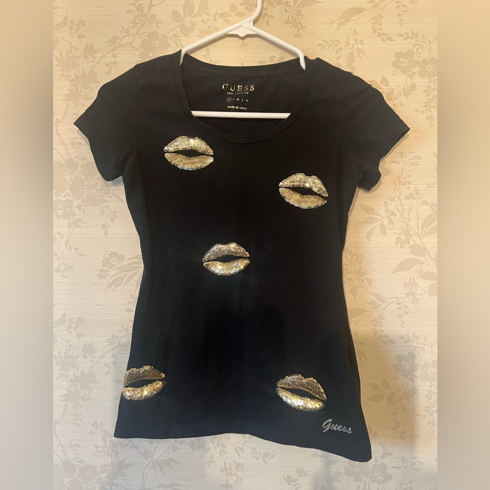 Guess Lips T-Shirt XS